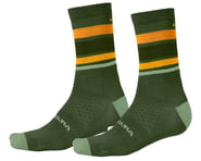 more-results: Endura BaaBaa Merino Stripe Sock (Olive Green) (L/XL)